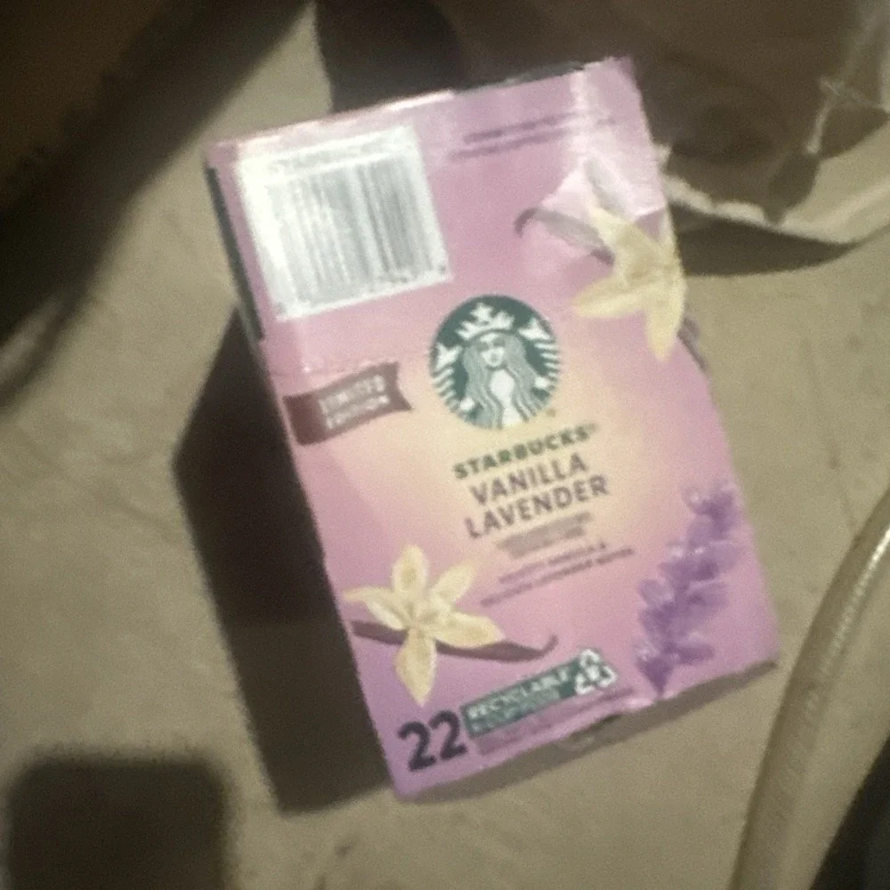 Starbucks, Vanilla Lavender, Flavored Ground Coffee, 22 Pods, Best By: Sept/2026